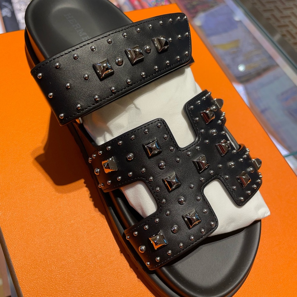 Hermes Studded Chypre Sz 36 - Picture 3 of 3